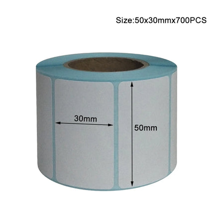 19 sizes Label stickers barcode Sticker label for Zebra Paper Adhesive Sticker Supermarket Blank sticker