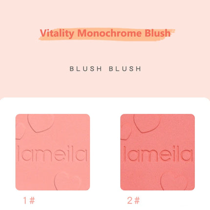 Blush Makeup Love Palette 4 Color Mineral Powder Peach Red Rouge Lasting Natural Hawthorn Cheek Tint Waterproof Blusher Cosmetic