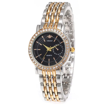New Fashion Women Watches Stainless Steel Strip Quartz Watch Clock Fashion Casual Relogio Feminino Girl Student Women Wristwatch