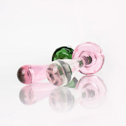 14cm Mushroom Glass Dildos For Anal Plug Women Men 18 Couples Tools Butt Plugs Dilator Sex Toys Adult Games Erotic Products Shop