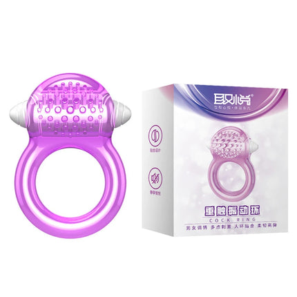 Delayed Ejaculation Cock Penis Ring Soft Silicone Adult Sex Toys Dick Penis Vibrators Ejaculation Cock Ring Vibrating For Men