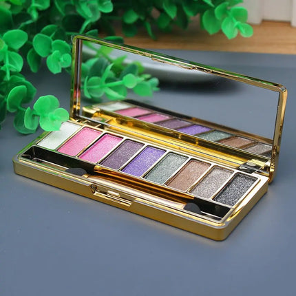 9 colors Fashion Eyeshadow Palette Matte Eyeshadow Glitter Eye Shadow Makeup Cosmetics For Women Wholesale Nude Shades