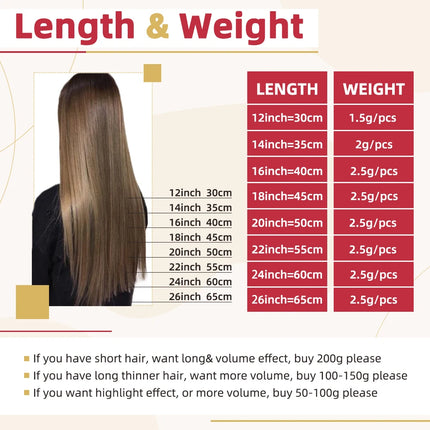 Moresoo Human Hair Extensions Tape in 100% Real Hair Natural Straight Machine Remy 2.5G/PCS Brazilian Hair Seamless Invisible