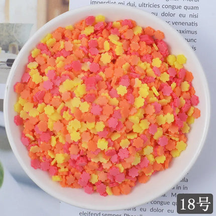 20g Fake Sprinkles Decoration For slime Filler DIY Slime Supplie simulation Candy Cake Dessert Accessories Toy for children Gift
