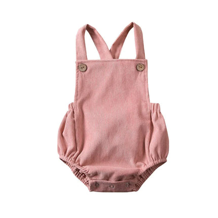 0-24months Unisex Baby Velvet Bodysuit Sleeveless Rompers For Newborn Girls And Boys