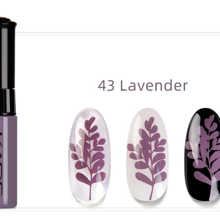 KADS Nail Polish Stamping Nail Art Lacquer 1Bottle/LOT Lacquer Nail Stamping Polish 47 Color Optional Template polish
