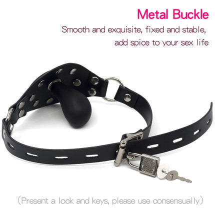 Inflatable Silicone Penis/Ball Gag Oral Dildo Open Mouth Plug Expandable Pump Big Anal Butt Plug Vibrator BDSM Flirt Sex Tools