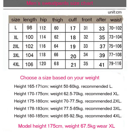 Men's Sweatpant Trousers Autumn Winter Plus Velvet Warm Pant Quick-drying Loose Straight Wear-resistant Thick Pant Men