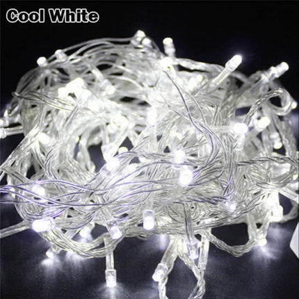110V 220V 10M 100 Led String Garland Christmas Tree Chain Fairy Light  Waterproof Home Garden Party Outdoor Holiday Decoration