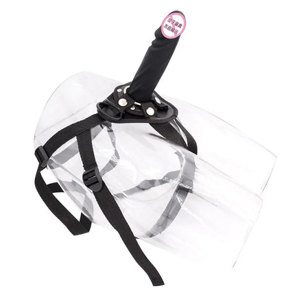 Hot Sale Black Leather Pants Dildo Holder Erotic Sex Toys for Women Men Lesbian Wearable Penis Panties Strap-on Cock Adult Games