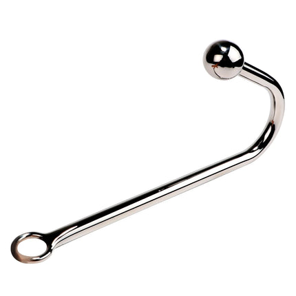 30mm Metal Ball Sexy Hook Butt Plug Anal Beads Women Vaginal Men Anus Dilator Bondage Erotic Products Sex Toys for Adults Games