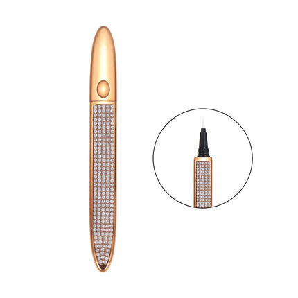Self-adhesive Magic Lash Liner Glue Pen Non Magnetic No Glue Diamond Glitter Liquid Eyeliner Waterproof Longlasting Fast Dry