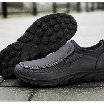 Men Casual Shoes Breathable Loafers Sneakers 2023 New Fashion Comfortable Flat Handmade Retro Leisure Loafers Shoes Men Shoes