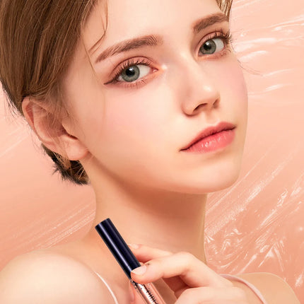 QIBEST Black Mascara Eyelashes Mascara 4D Silky Eyelashes Lengthening Eyelashes Makeup Waterproof Mascara Volume Eye Cosmetics