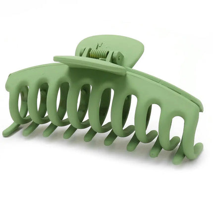 Hot Sale Solid Color Claw Clip Large Barrette Crab Hair Claws Bath Clip Ponytail Clip For Women Girls Hair Accessories Gift