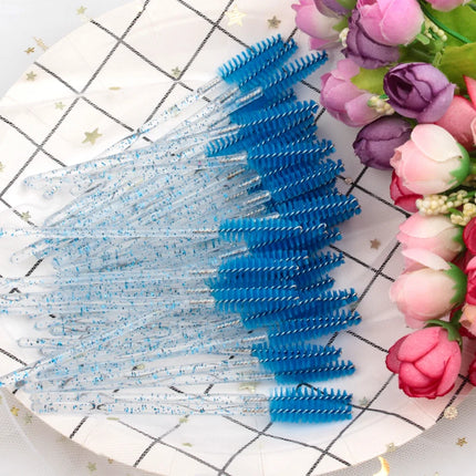 SHIDISHANGPIN 5/25/50 Pc Eyelash Brushes Makeup Brushes Mascara Wands Applicator Spoolers Eye Lashes Cosmetic Brush Makeup Tools