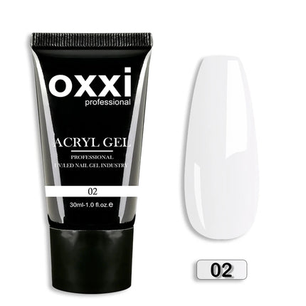OXXI 30ml Acryl Gel Semi-permanent Poly Nail Gel Manicure Quick Easy Gel for Extension uv led Builder Varnish Acrylic Gellac New