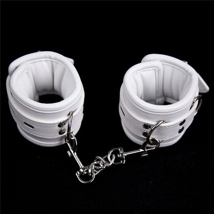 High Quality Adult Toys Sex Products Soft Leather Sponge Handcuffs Ankle Cuff Collar Bdsm Toys Bondage Gear Sex Toys Adult Games