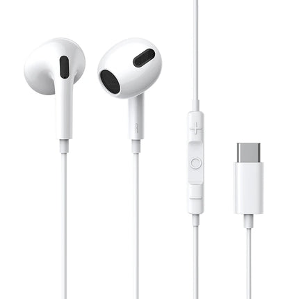 Baseus C17 Type-C Earphones In Ear Hearphone Wired Headset With Mic For Smart Phone For Xiaomi Samsung S21 S20 Cellphone Headset