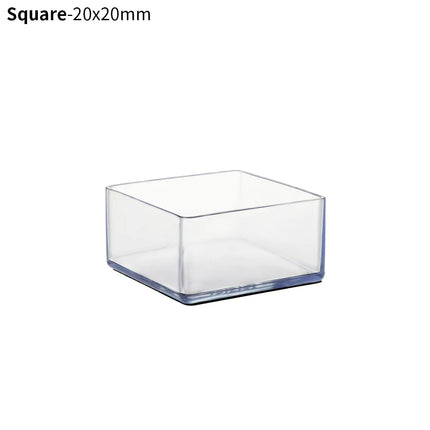4Pcs Rubber Square Rectangle Floor Protector Pads Chair Leg Caps Table Foot Dust Cover Socks Pipe Plugs Furniture Leveling Feet