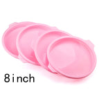 8in pink 4pcs / China Mainland
