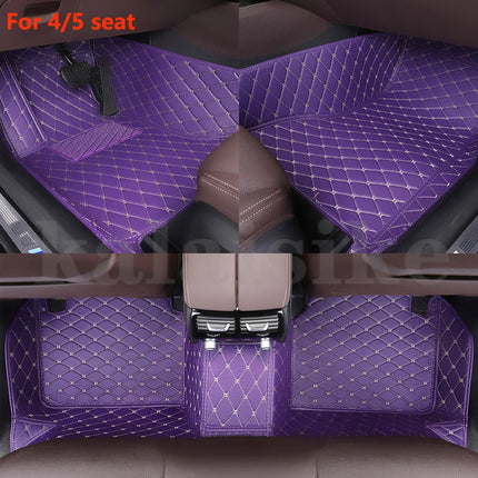 Custom Car Floor Mat for 5 seat dropshipping