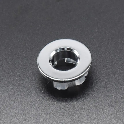Overflow Hole Decorative Cover Copper 1Pcs Sink Hole Round Overflow Cover Insert Black Basin Sink Bathroom Faucet Insert Ring