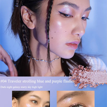 Diamond Glitter Mashed Potatoes Highlighter Diamond Highlighter Makeup Gel Face and Body Brighten Glitter Natural Contour Makeup