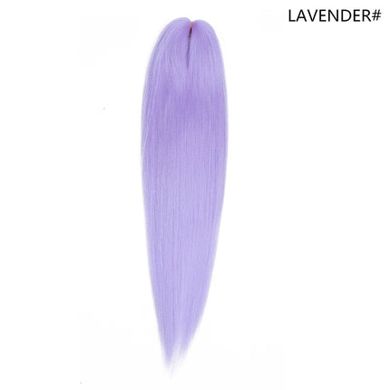 Miss Rola Synthetic 26 Inches 75g Kanekalon Hair Wholesale Bulk Braid Hair Extension Pre Stretched Pink Blonde Twist Jumbo Braid