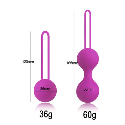 Beads Vaginal Ball Sex Toys for Women Silicone Smart Geisha Kegel Ball Simulator Vagina Chinese Ben Wa Ball Tightening Exerciser