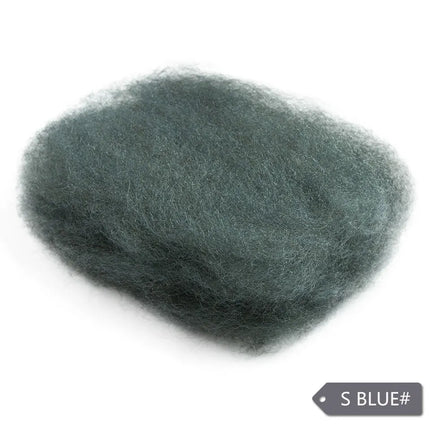 Sleek Afro Kinky Bulk Human Hair For Braiding Twist Peruvian QVR Remy Bulk Hair For Dreadlock Natural Color African Braids Hair