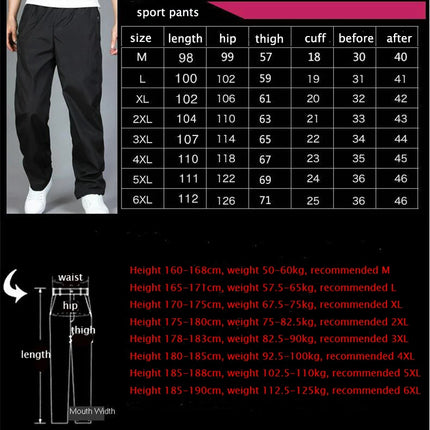 Spring Summer Men's Sportwear Casual Mens Joggers Pants Loose Straight Trousers Large Size Sweatpants Fashion Tracksuit Men