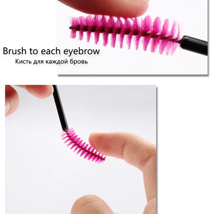 5/50Pcs Eyelashes Makeup Brushes Professional Mascara Wands Applicator Spoolers Eye Lashes Cosmetic Brush Makeup Tool