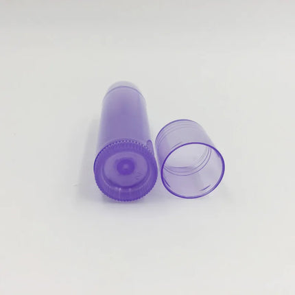 100/200pcs 5g Lipstick Tube Lip Balm Containers Empty Cosmetic Containers Lip Gloss Tubes With Caps Container for Travel Makeup