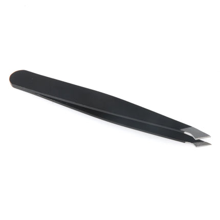 1.5mm Thickness Stainless Steel Tweezers Anti-static Maintenance Electronics Precision Tweezers for Eyebrow DIY Repair Tools