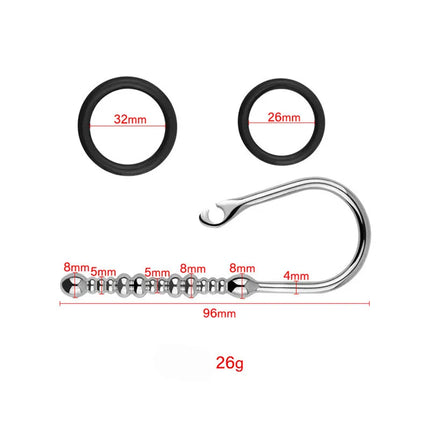 Penis Plug Male Urethral Dilator Metal Urethral Lock Catheter Sounding Chastity Bondage Adult Products Sex Toys for Men