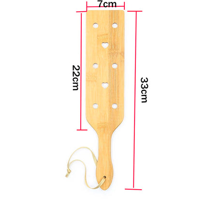 Bamboo Spanking Paddle,Sex Toys For Couples, Bdsm Bondage Sex Whip Flogger For Woman Men,Adult Games