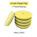 6inch Yellow x5pc