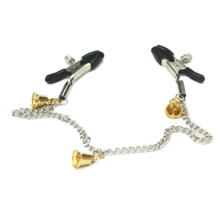 Lot Nipple Clamps Sex Toys For woman Sexy Adult Novelty Mercy Chained milk Clip bells Female Breast Clip clitoris restraints