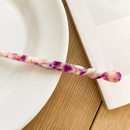 Acetate Hair Sticks Fashion Chinese Style Hairpins Hair Clips Pins Vintage Chopstick Wedding Headwear Hair Jewelry Accessories