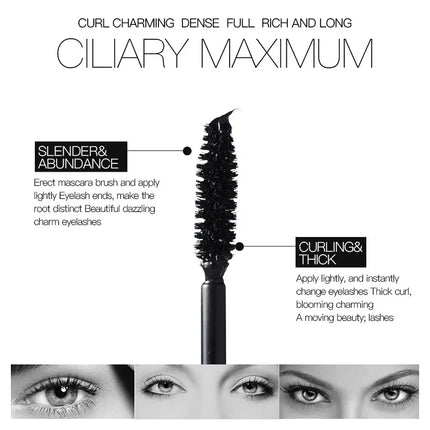 1 pcs Curled Lashes Mascara Volumising Lengthening Water-proof and smudge-proof Lash Extension TSLM1