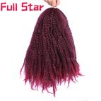 T1B/Burgundy / 18inches / 9Pcs/Lot
