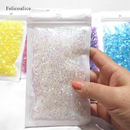 10g/Bag Slime Additives Supplies Bingsu Beads Accessories DIY Sprinkles Decorfor Fluffy Clear Crunchy Slime Clay