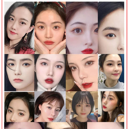 4D Hair Like Eyebrows Makeup Waterproof Eyebrow Tattoo Sticker Long Lasting Natural Fake Eyebrow Stickers Cosmetics 10 pairs 1PC