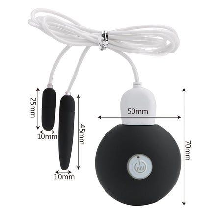With Wire Pocket Vibrators For Women Clit Nipple Stimulator Vaginal Ball Anal Plug Men Urethral Sounding Penis Plug Sex Toy Shop