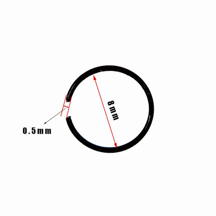 4 Style 8-40pcs Fashion 316l Colorful Stainless Steel Nose Hoop Lip Nose Ring Stud Earrings Body Piercing  Jewelry Punk Style