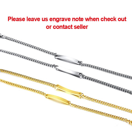 Vnox Adjustable Length Kids Babi ID Bracelets Anti Allergy Stainless Steel Girl Boy Children Anti Lost Jewelry Custom Name Phone