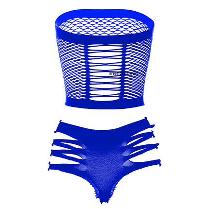 Men's Lingerie Set Fashion Man Fishnet Bodysuit Gentleman Nightwear Husband Sleepwear Fetish Teddy Summer Male Exotic Underwear
