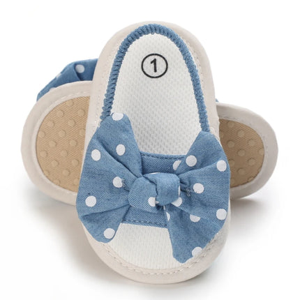 Infant Non-Slip First Walkers Footwear 0-18 Months Baby Girls Sweet Flowers Sandals Summer Soft Sole Flat Princess Dress Shoes