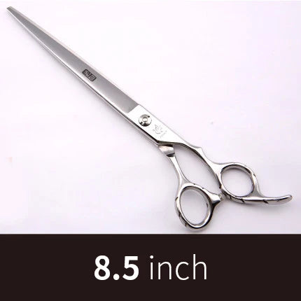 Fenice 7 /7.5/8/ 8.5/ 9 inch dog scissors for dog grooming  straight cutting pet grooming shears ножницы tesoura non-slip handle